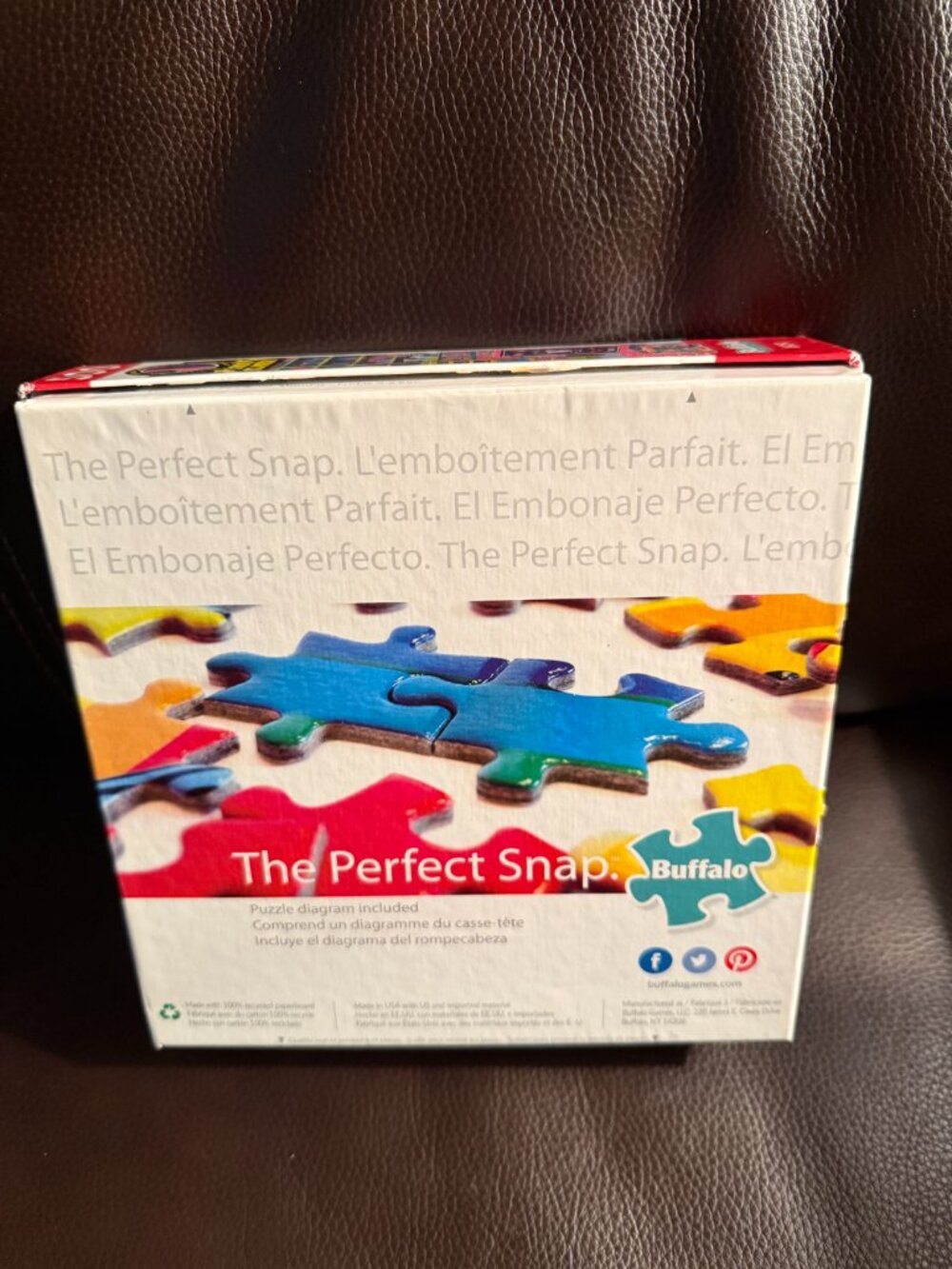 Buffalo Sweet Treats 500 piece jigsaw puzzle with poster. - Picture 3 of 3